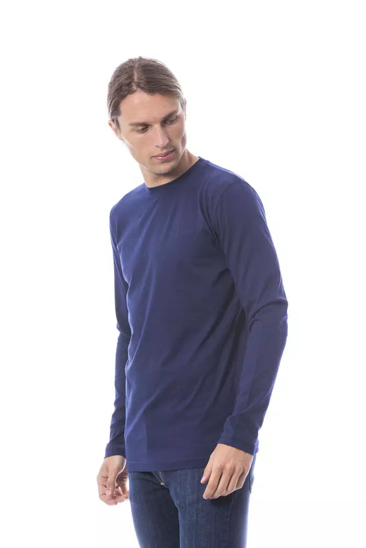 Verri Baumwoll-T-Shirt für Herren in Blau