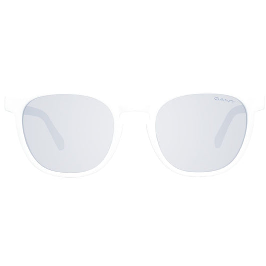 Gant Weiße Sonnenbrille aus Kunststoff