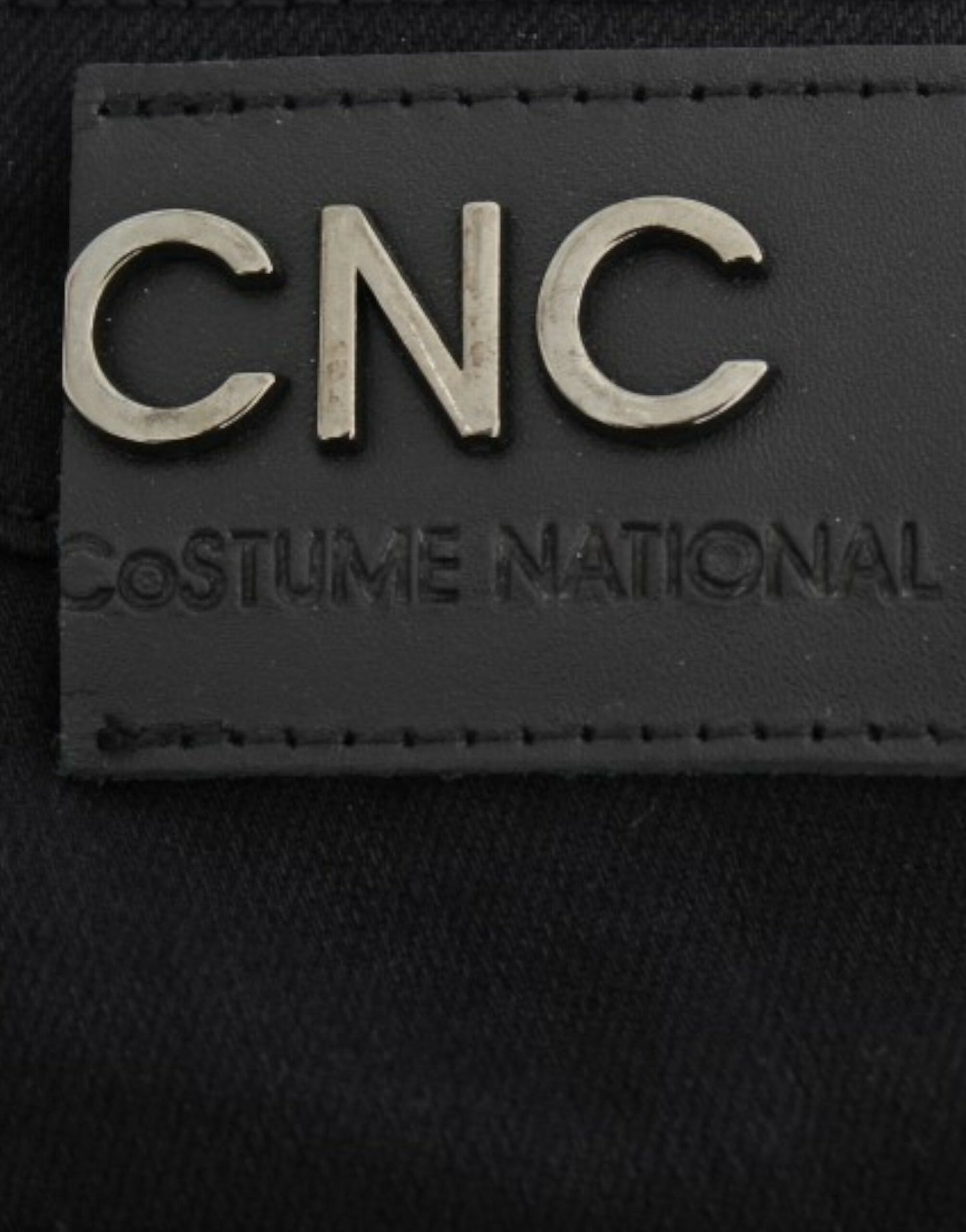 Costume National Schwarze Jeans mit geradem Bein