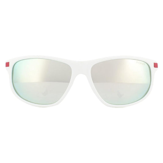 Polaroid Weiße Sonnenbrille aus anderen Fasern