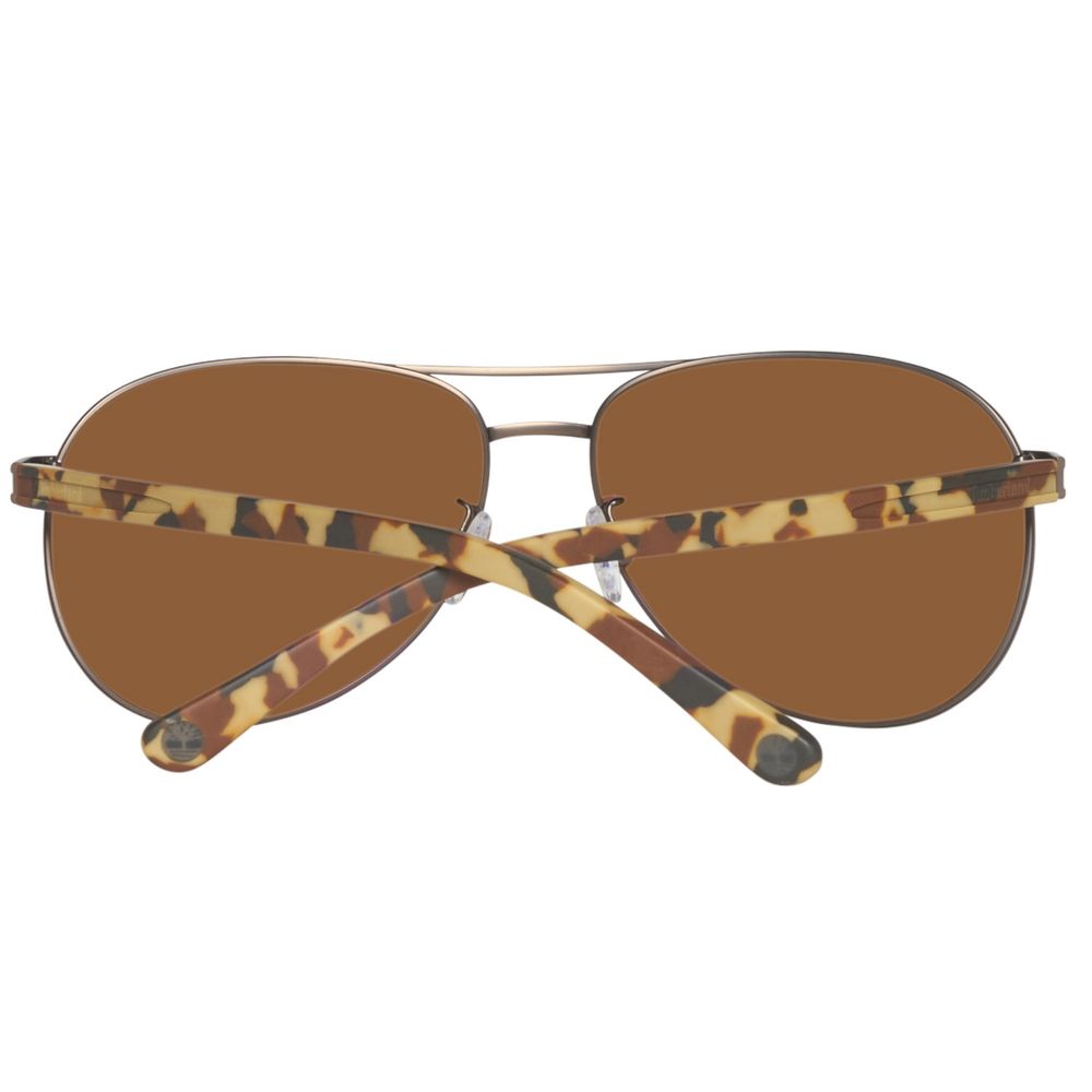 Timberland Graue Sonnenbrille aus Metall