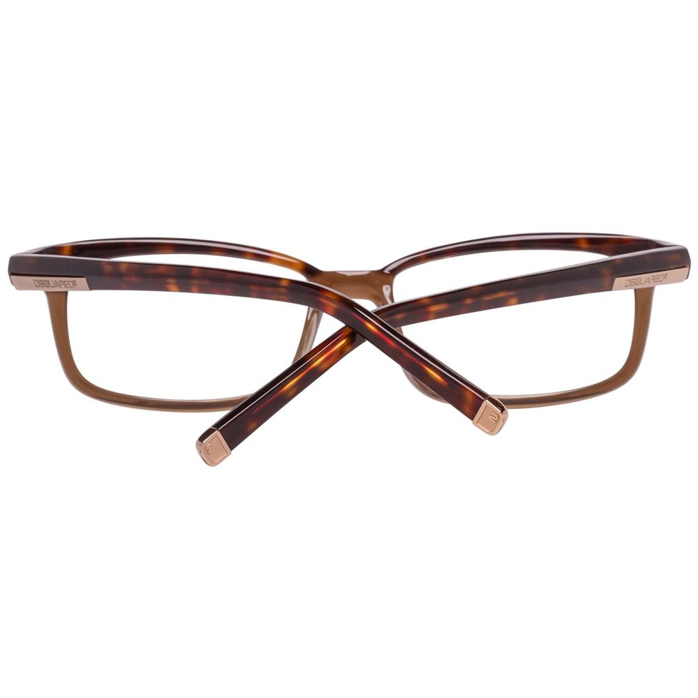 Dsquared² Braune Kunststoffbrille (Fassung)