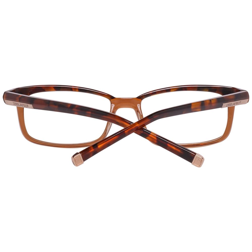 Dsquared² Braune Kunststoffbrille (Fassung)