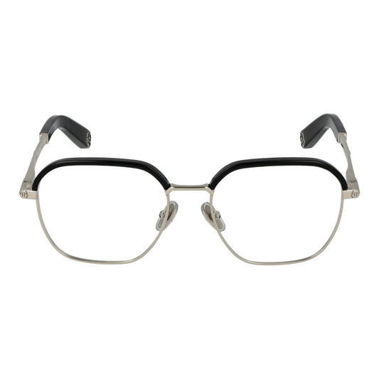 Philipp Plein Schwarze Metallbrille (Gestell)