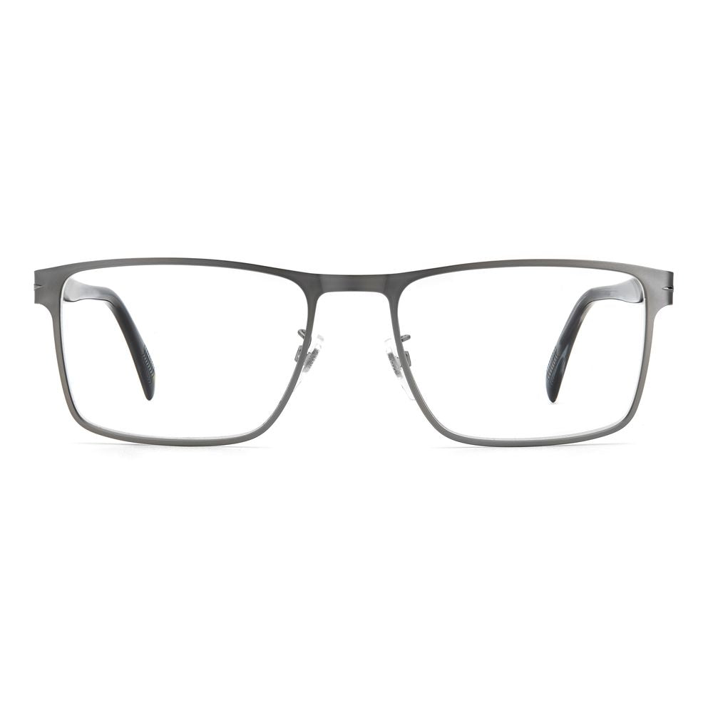 David Beckham Graue Metallbrille (Gestell)