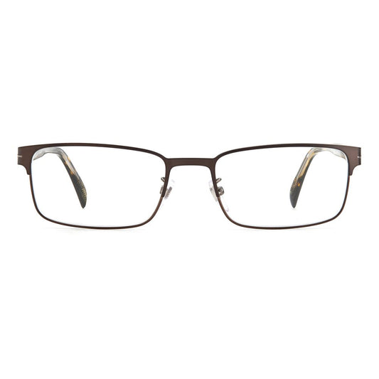 David Beckham Braune Metallbrille (Fassung)