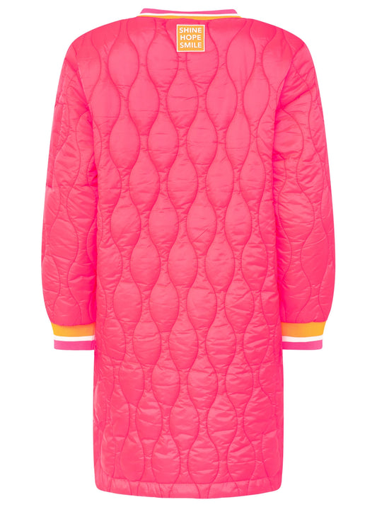 Bombermantel "Shine Hope Smile" pink