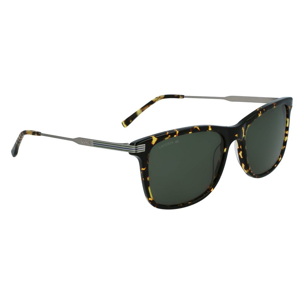 Lacoste Braune Sonnenbrille aus Metall