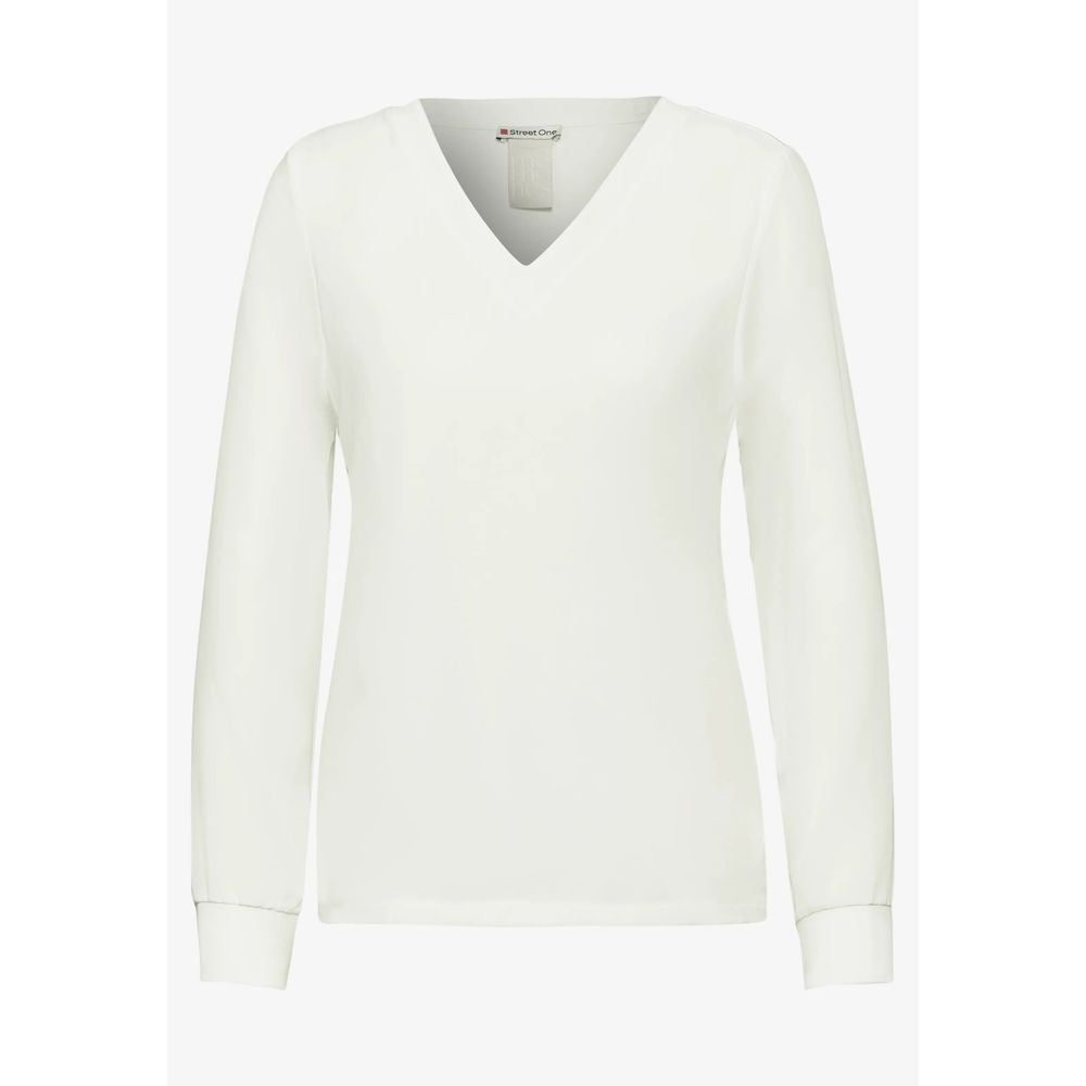 White Viscose Blouse