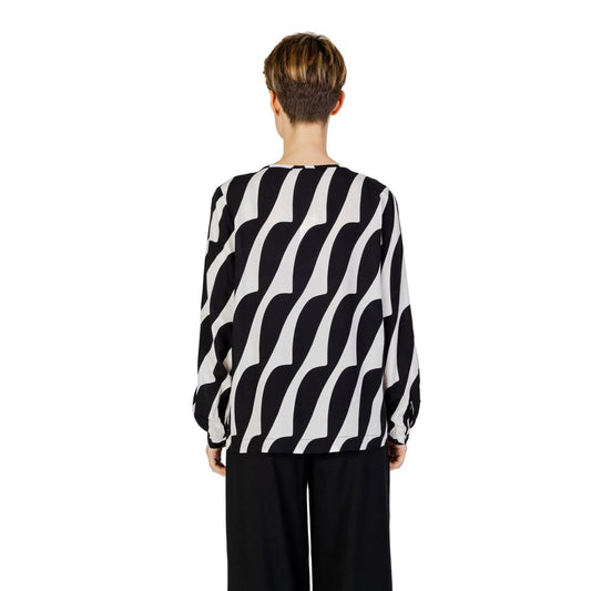 Black Viscose Blouse