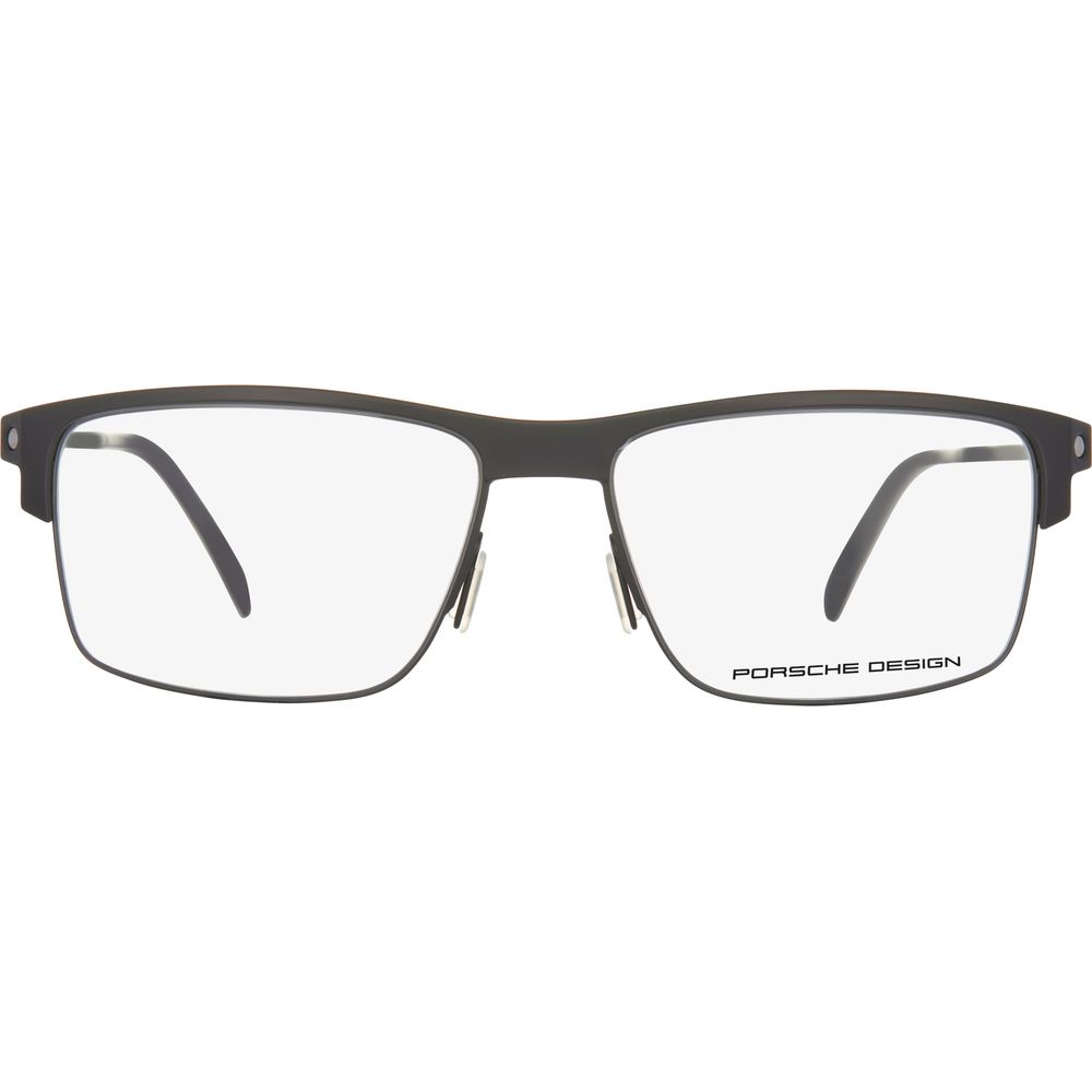 Porsche Schwarze Metallbrille (Gestell)