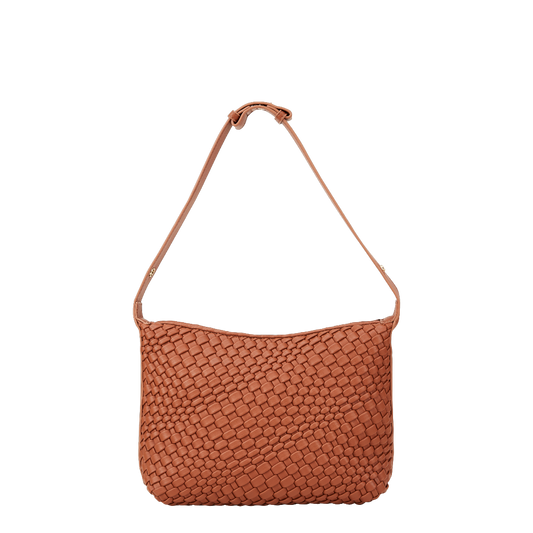 ROSSIS Mathilda Handgeflochten, Camel