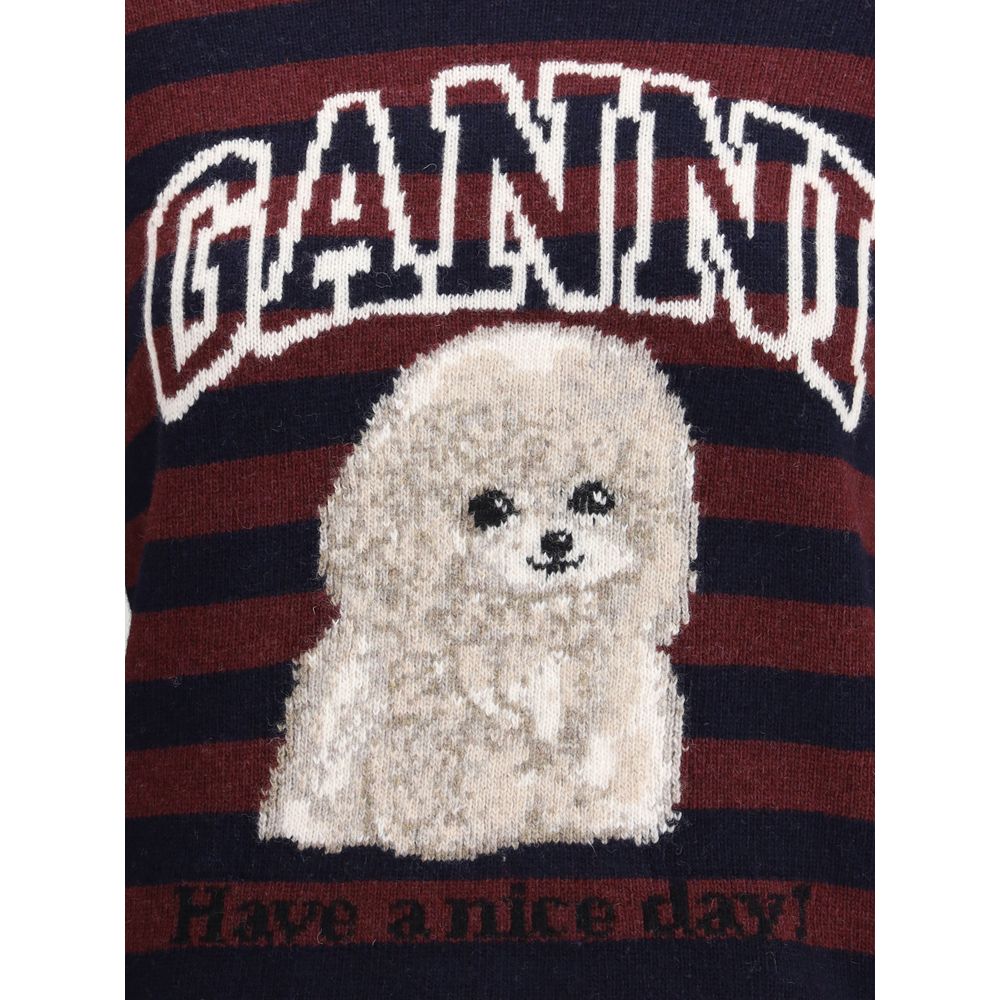 Poodle striped Sweater