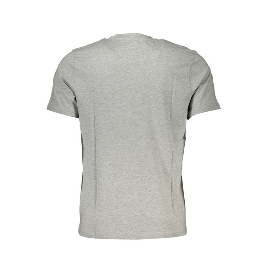 Brown Cotton Men T-Shirt