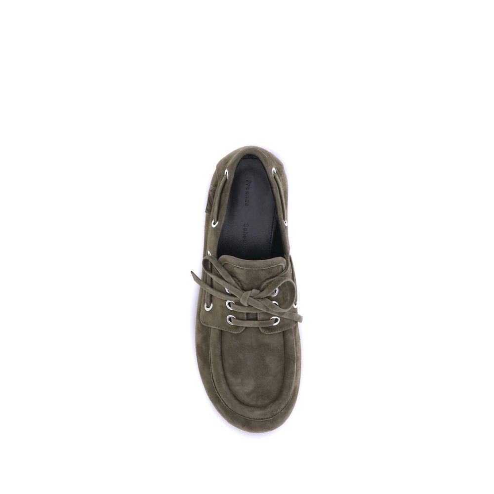 Suede Deck Loafers