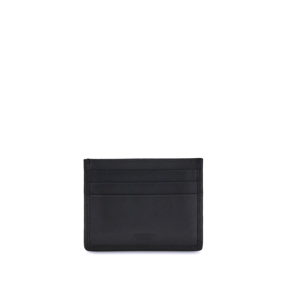Woven Gancini Card Holder