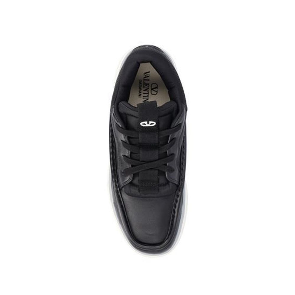 'Hybrid Rainboot' Leather Sneakers