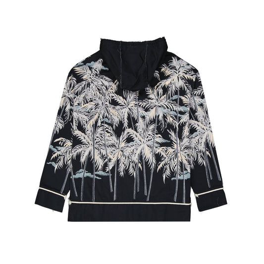 Hooded Printed Shirt