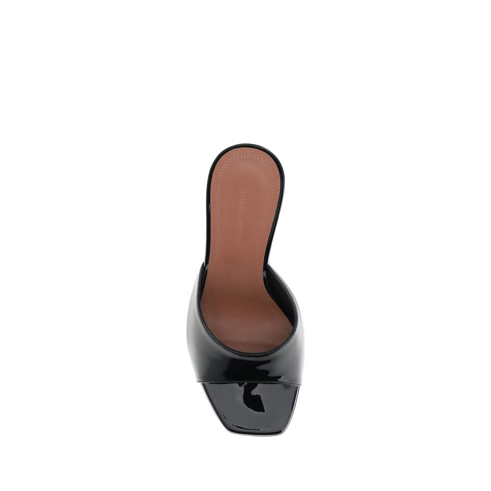 Patent-leather Lupita Sandals