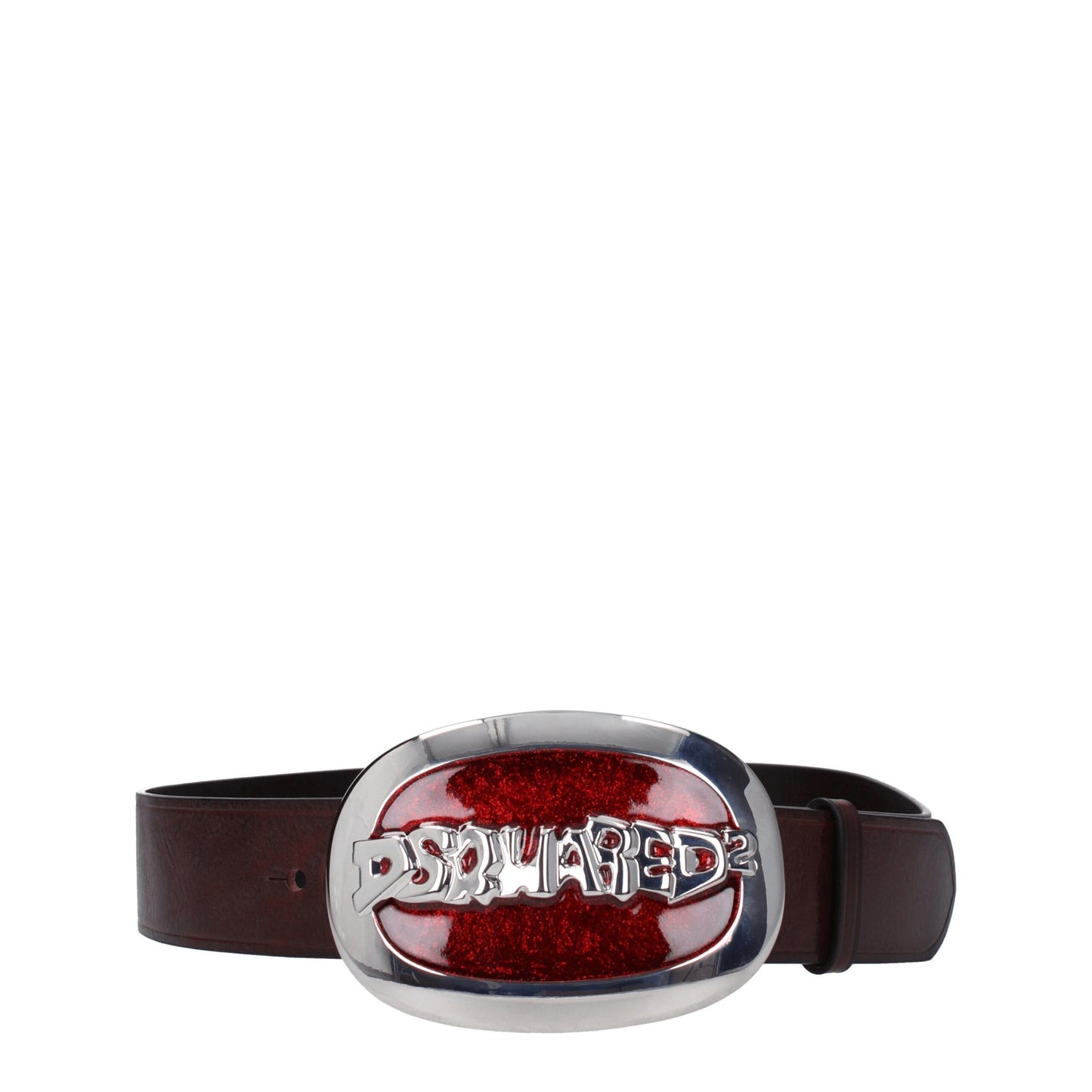 Brown Leather Regular Belts