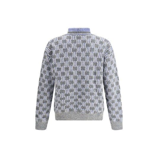 Graphic pattern turtleneck Sweater