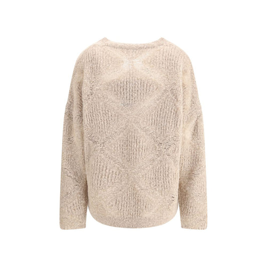 V-neck cashmere and alpaca blend Sweater
