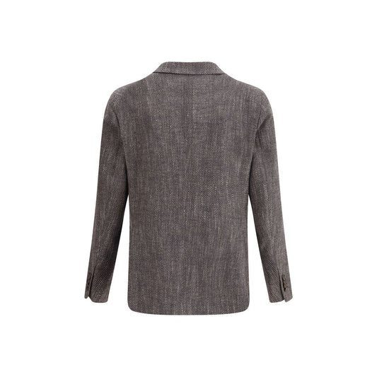 Herringbone patterned Blazer