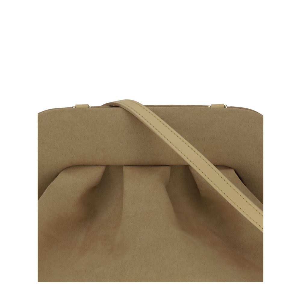 Bios suede Clutch Bag