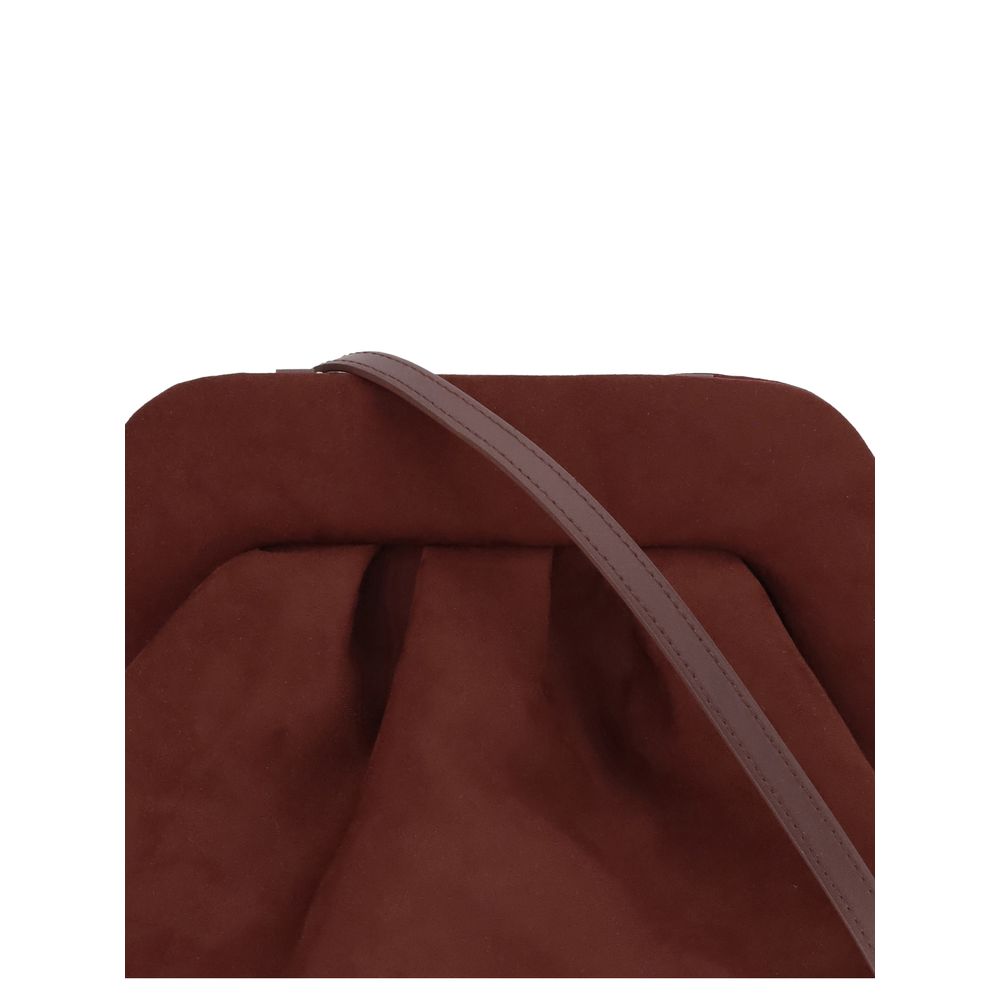 Bios suede Clutch Bag
