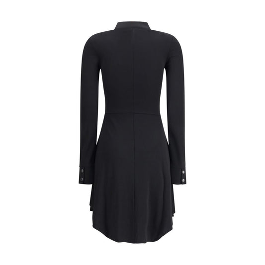 Zippered jersey biker Dress