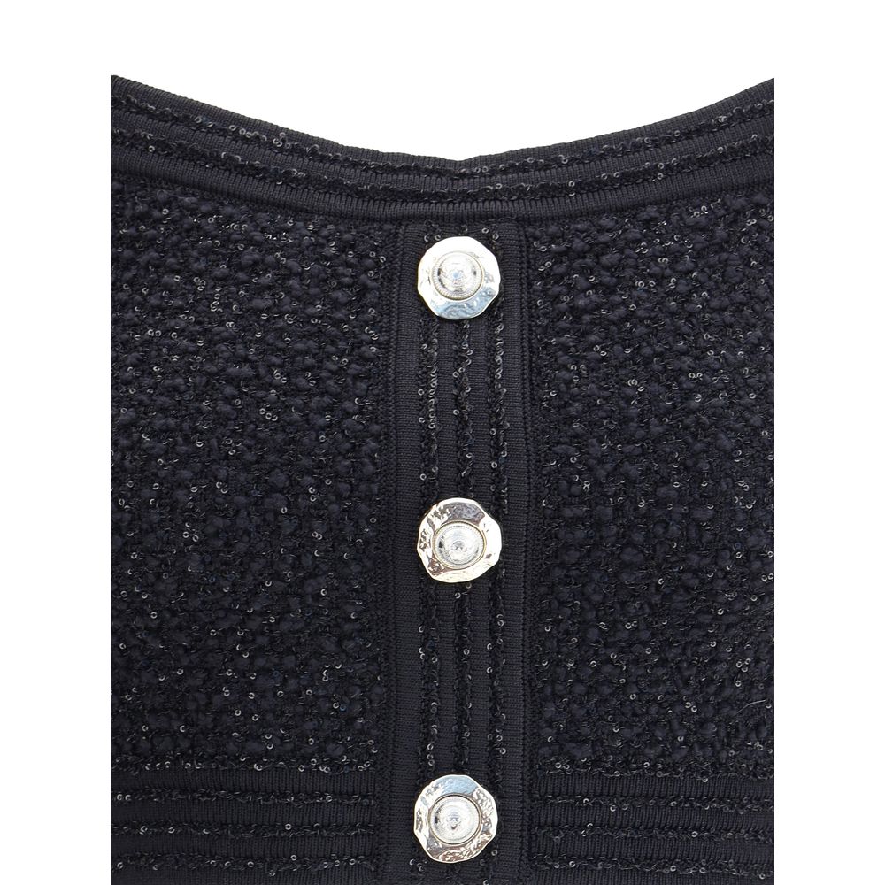 Tweed crop Top