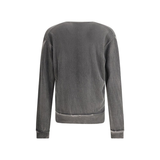 V neck Grey Sweater