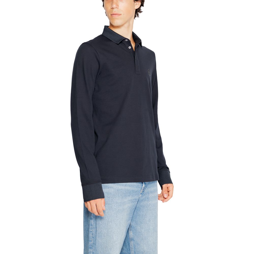 Blue Cotton Long Sleeve