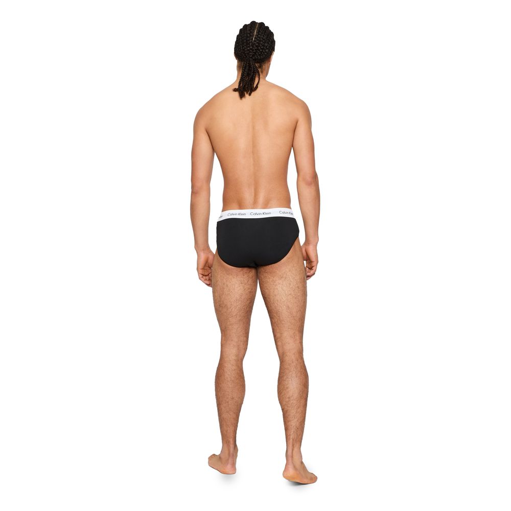 Black And White Cotton Underwear