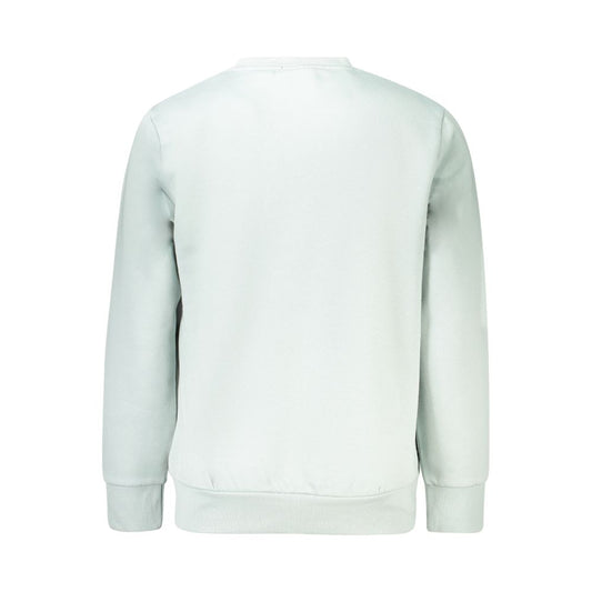 Green Cotton Men Sweater