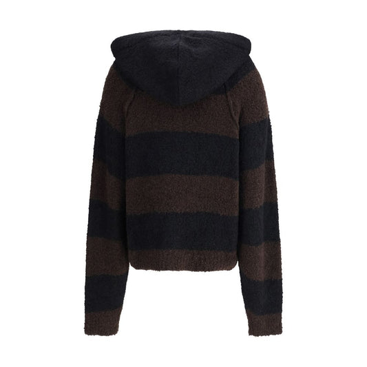 Striped hooded Sweater
