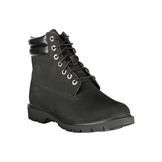 Black Polyester Ankle