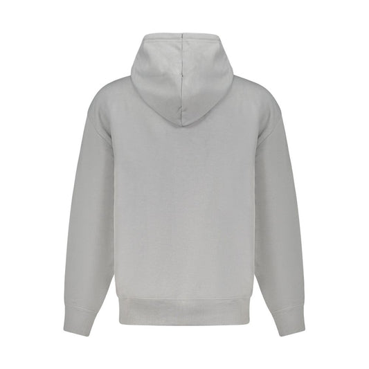 Gray Cotton Men Sweater