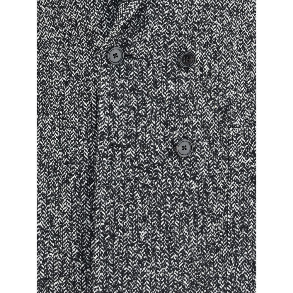 Portofino Double-Breasted Jacket with Chevron pattern