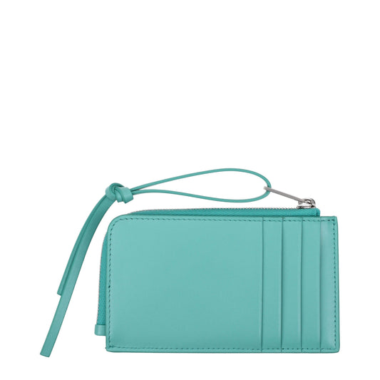 Green Leather Wallets