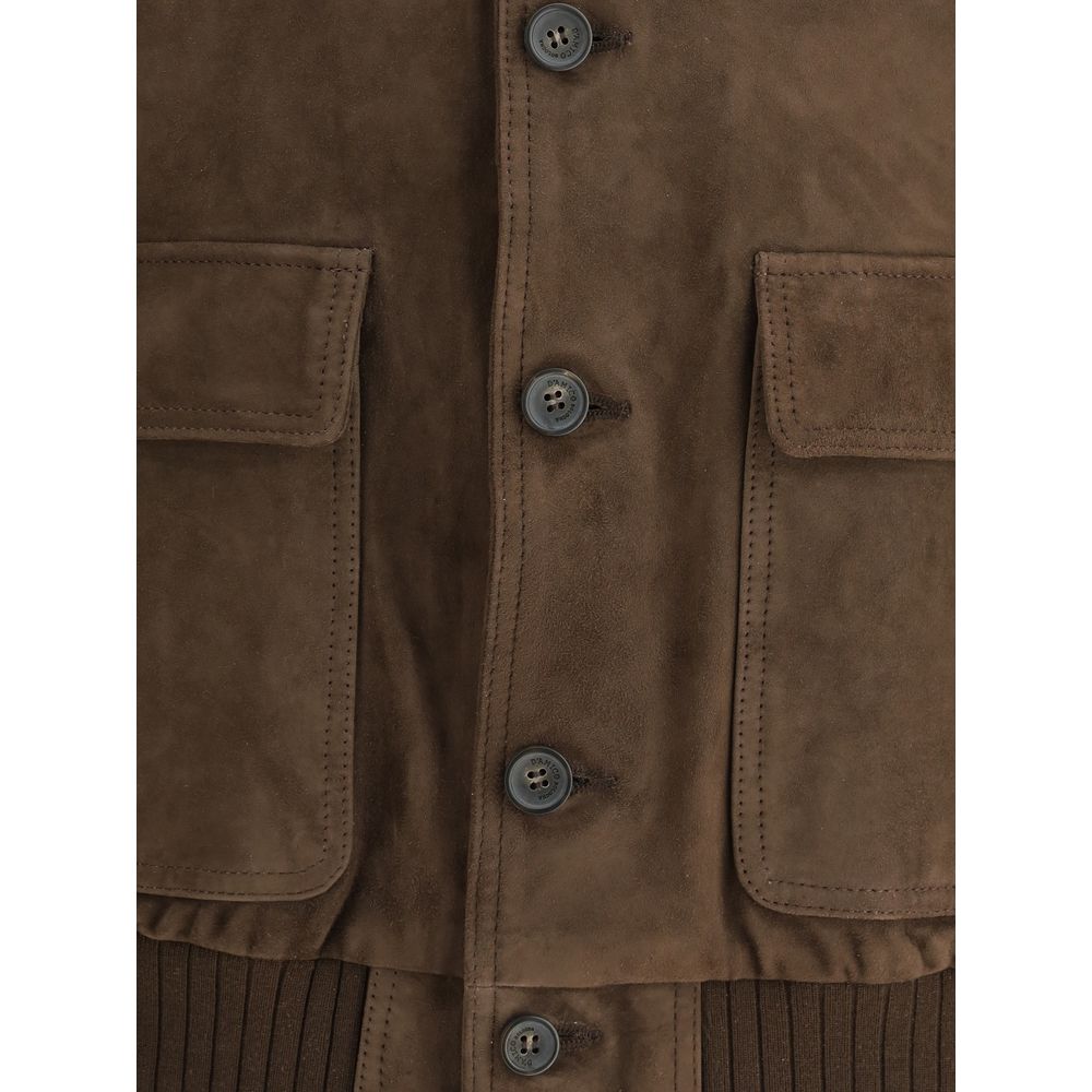 Suede Goat Leather Jacket