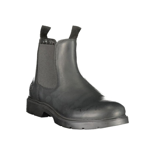 Black Polyester Ankle