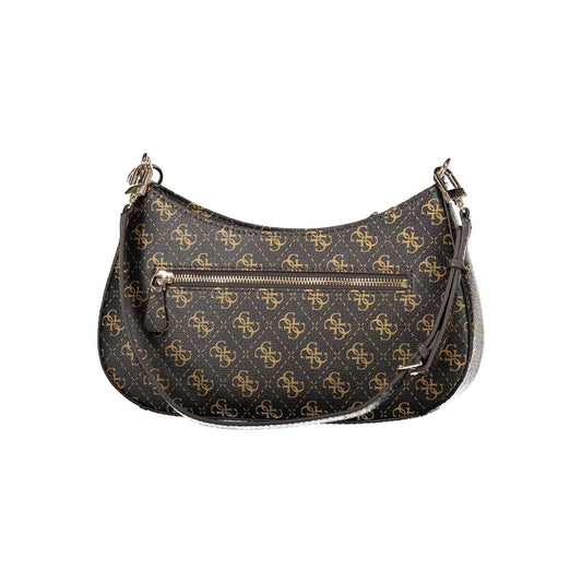 Brown Polyethylene Handbag