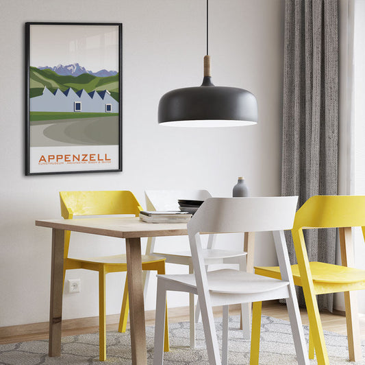 s.wert Poster Appenzell Kunstmuseum, A2
