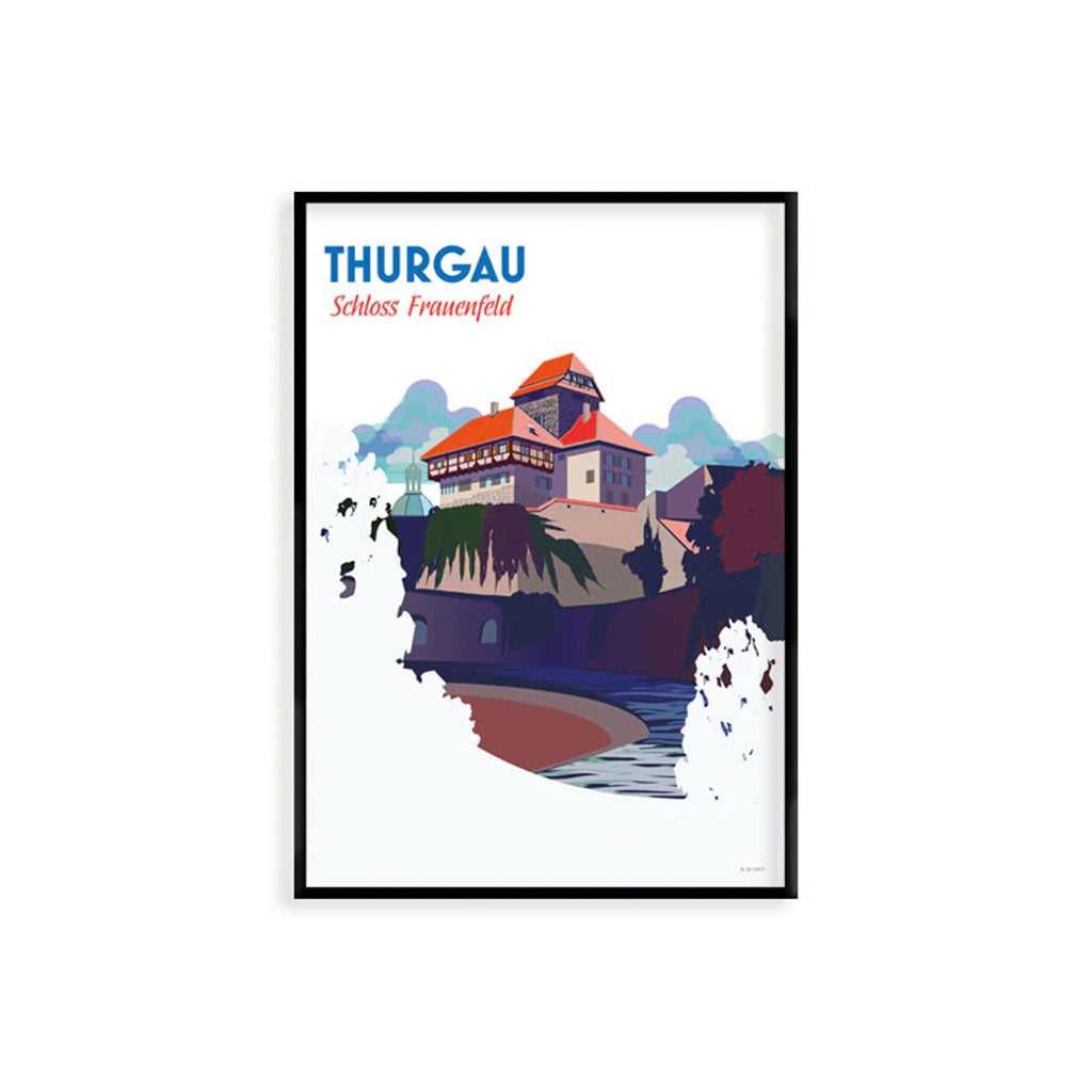 s.wert Poster Frauenfeld Schloss, A2