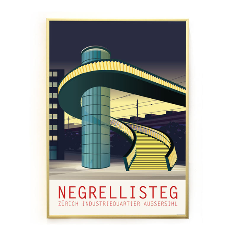 s.wert Poster Negrellisteg, A2