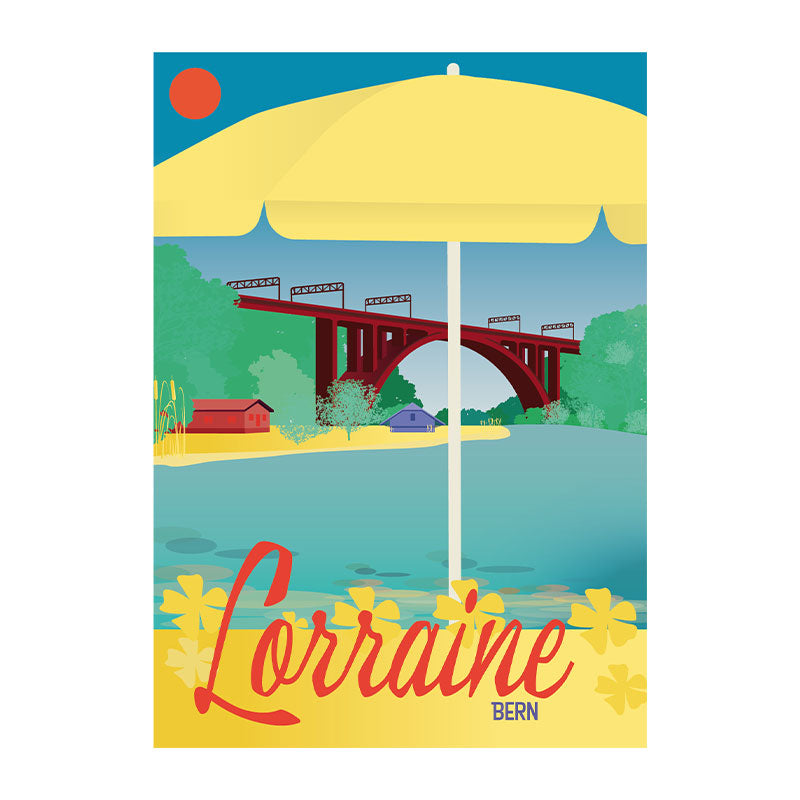 s.wert Postkarte Bern Lorraine, A6