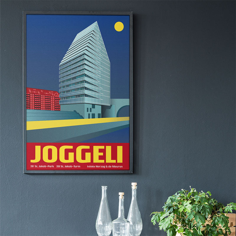 s.wert Poster Basel Joggeli, A2