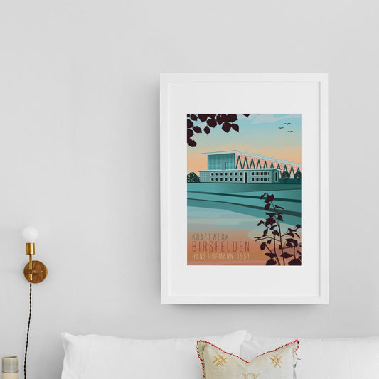s.wert Poster Basel Landschaft Birsfelden, A2