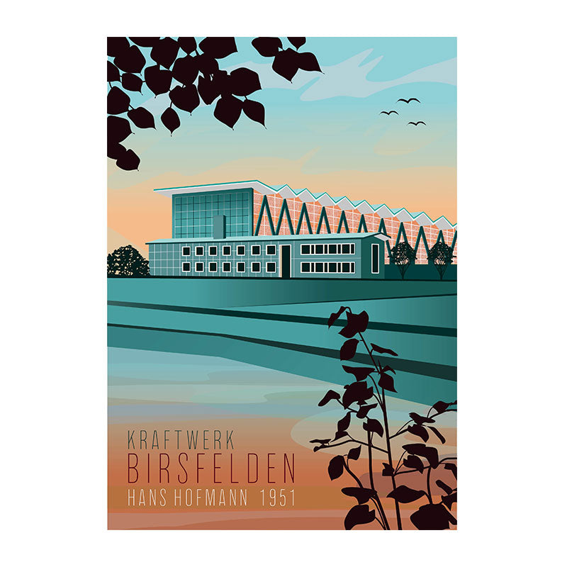 s.wert Postkarte Basel Landschaft Birsfelden, A6